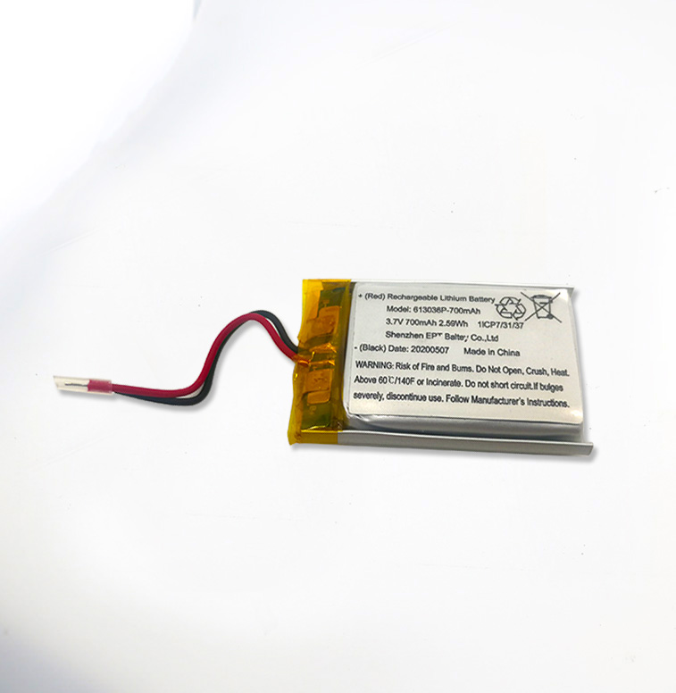 3.7V 613036 700mAh 藍牙鍵盤聚合物鋰電池 3.7V 613036 700mAh 藍牙鍵盤聚合物鋰電池