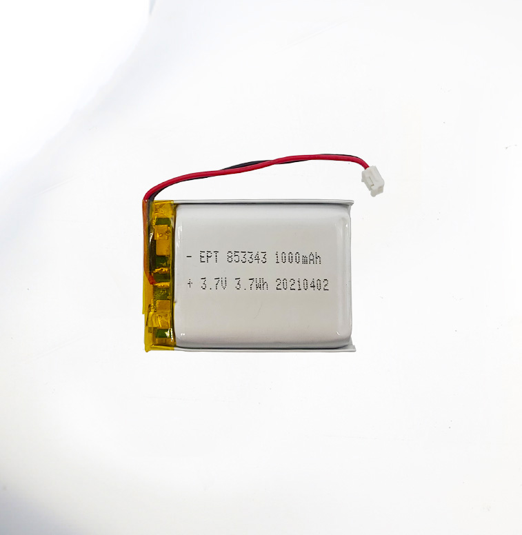 3.7V 853343 1000mAh 數碼聚合物鋰電池 3.7V 853343 1000mAh 數碼聚合物鋰電池