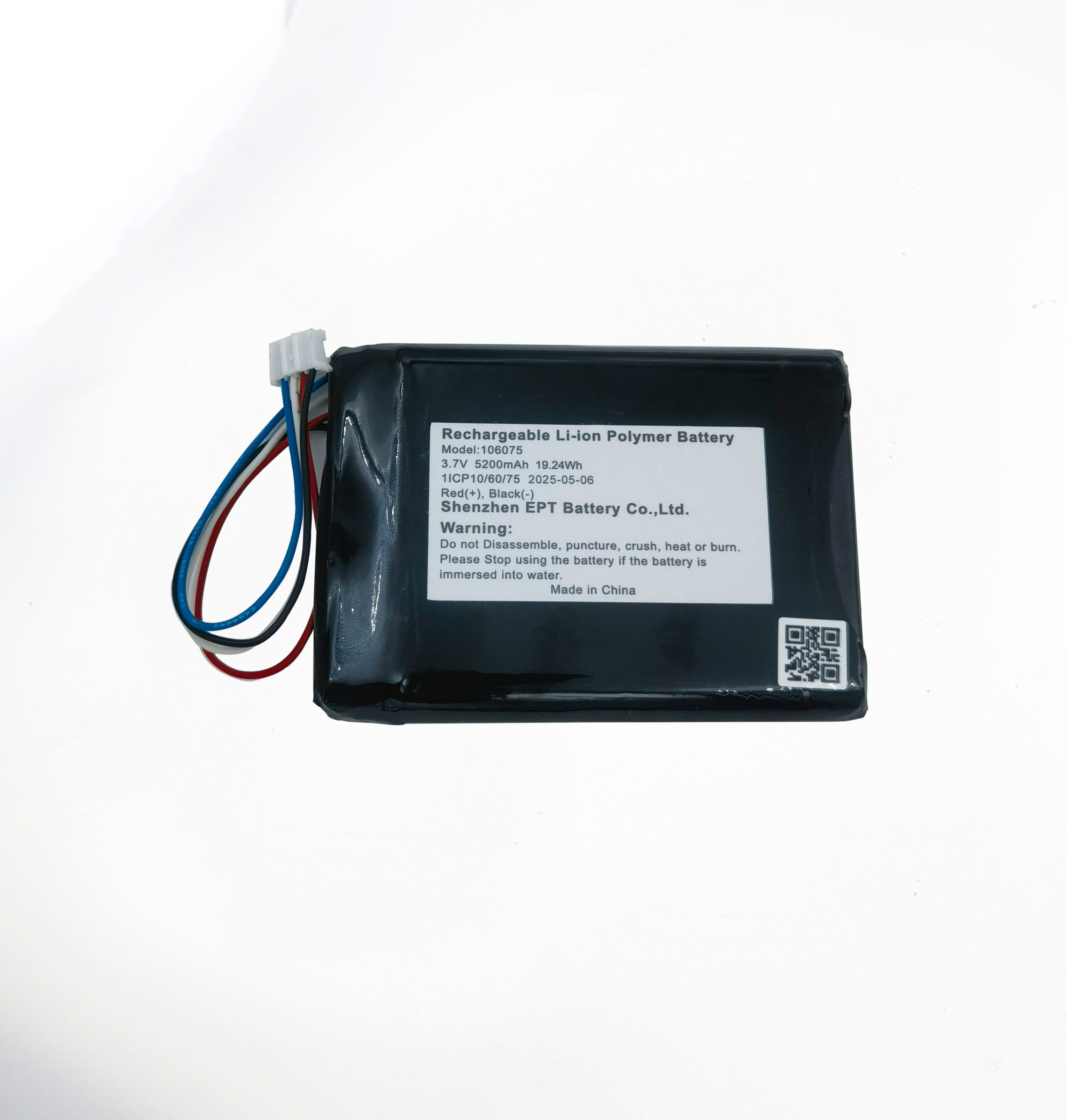 3.7V 106075 5200mAh 海洋監(jiān)視聚合物鋰電池 3.7V 106075 5200mAh 海洋監(jiān)視聚合物鋰電池